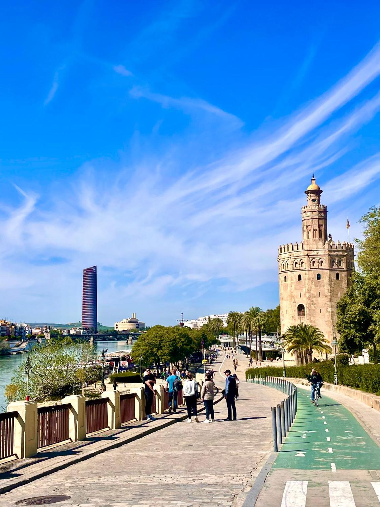 Ferienwohnung La Terraza De Triana Sevilla Exterior foto
