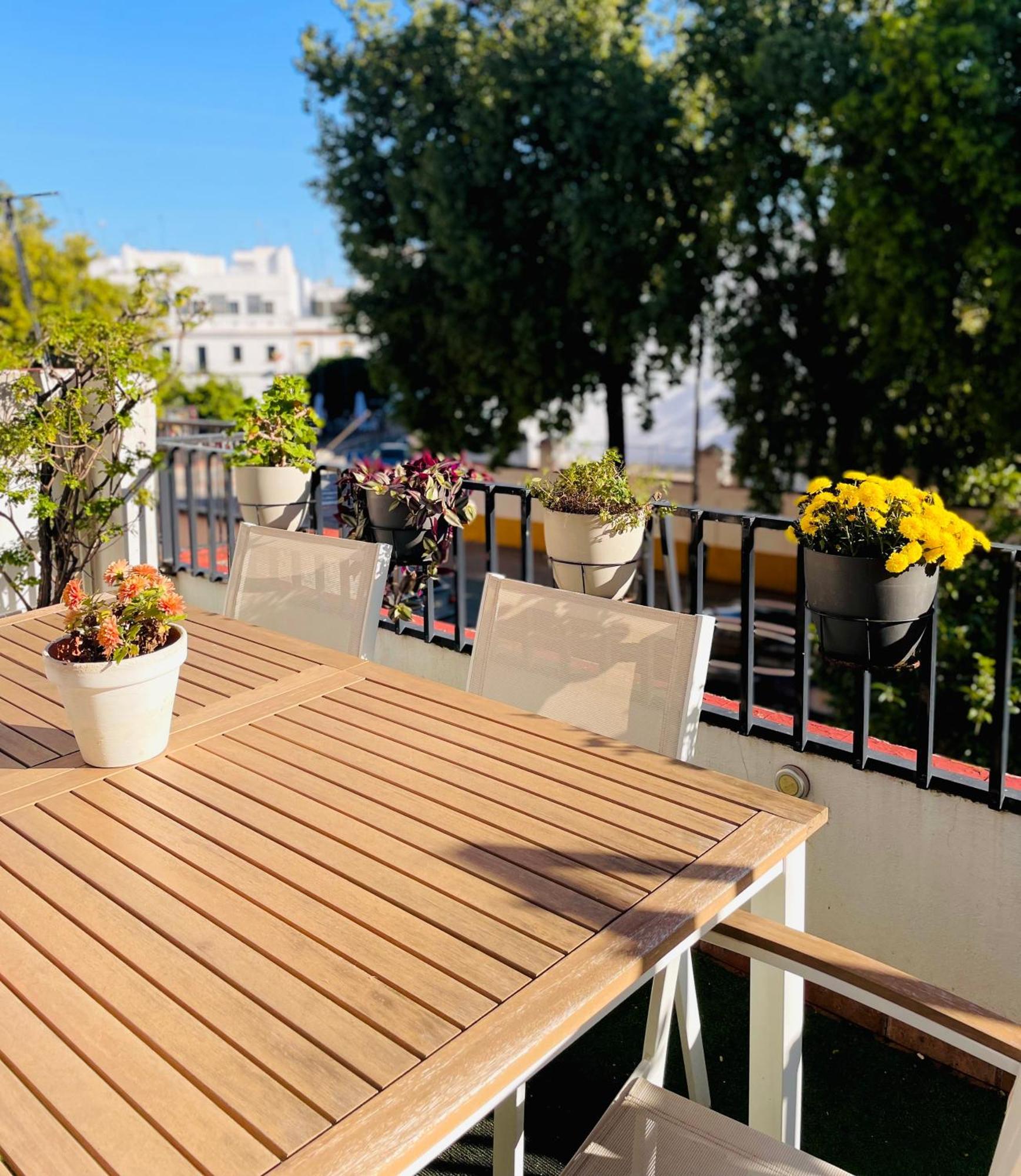 Ferienwohnung La Terraza De Triana Sevilla Exterior foto