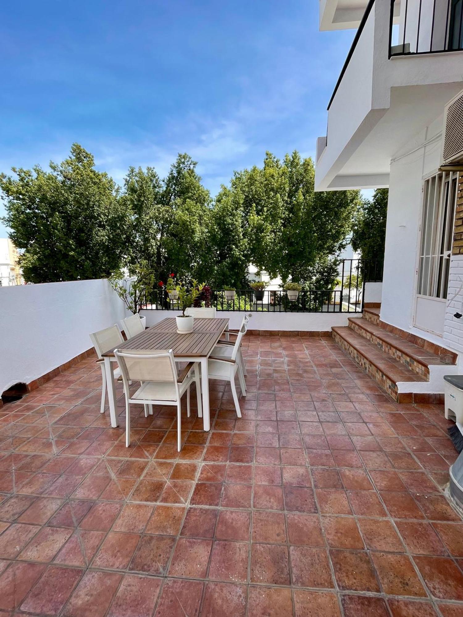 Ferienwohnung La Terraza De Triana Sevilla Exterior foto