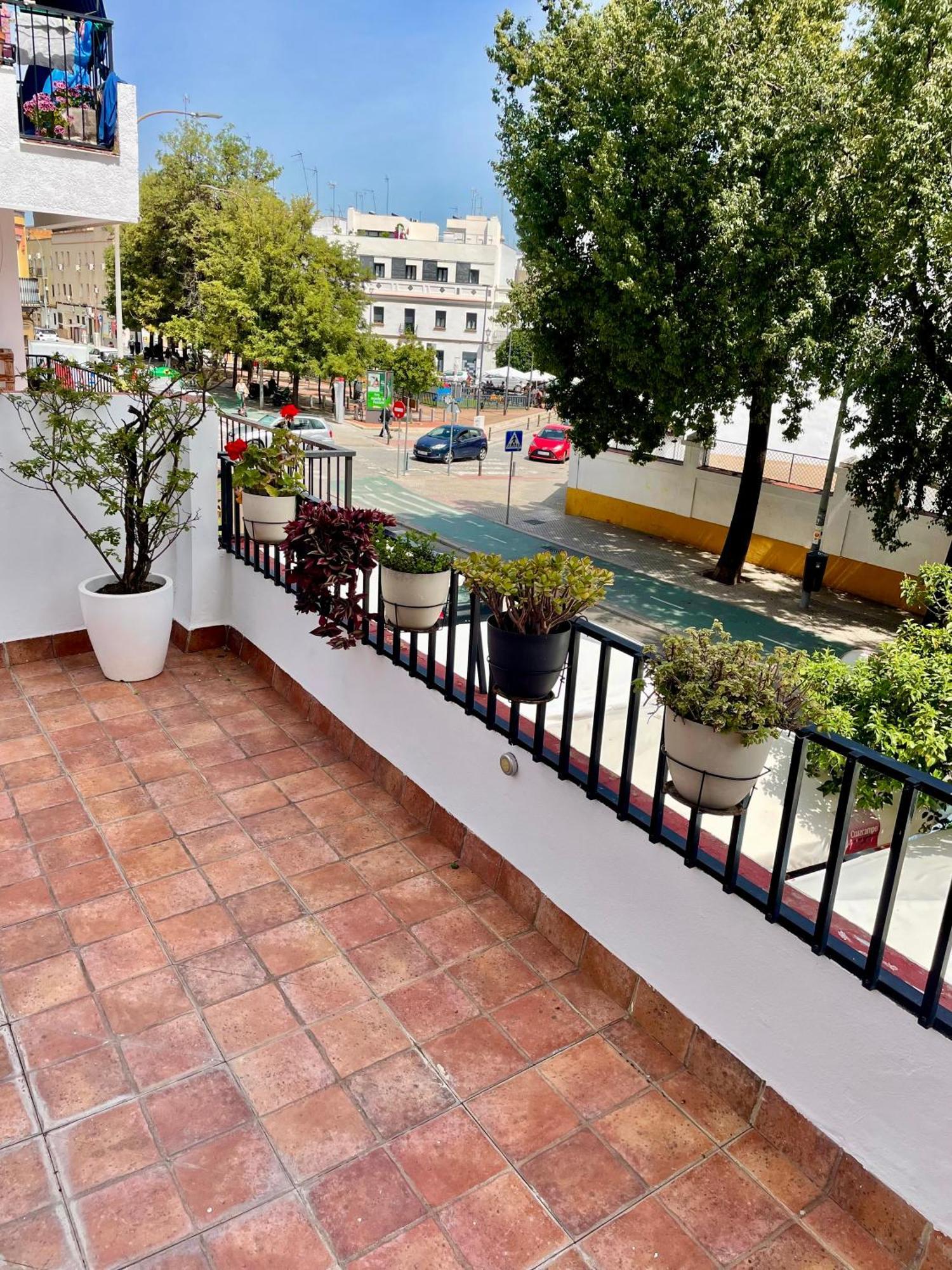 Ferienwohnung La Terraza De Triana Sevilla Exterior foto